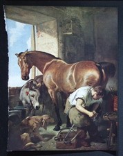 Shoeing the Bay Mare –