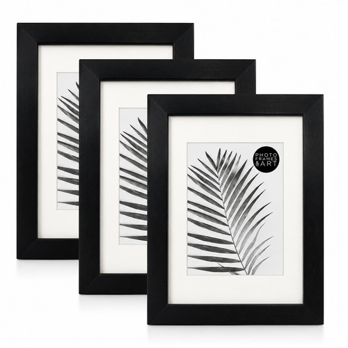 Pack black photo frames - pack,
