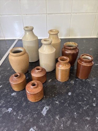 Selection stoneware bottles - selection,