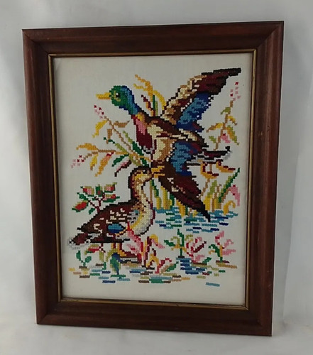 Vintage embroidery flying - ,
