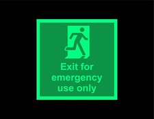 Exit for emergency - ,