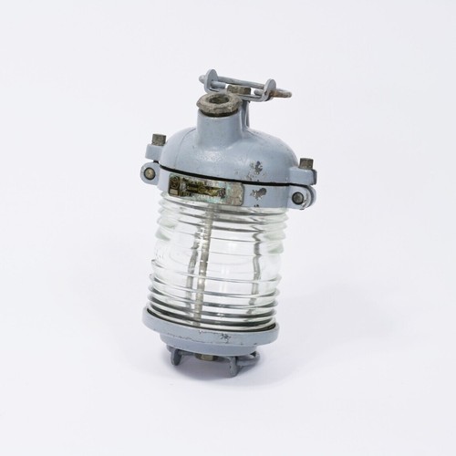 Vintage marine ship lamp - , clear