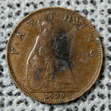 Farthing 1929 1/4 Penny
