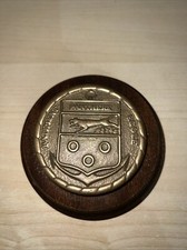 Vb101- Rare French Navy BATIMENT - ECOLE (Panthere) Crest Wall Plaque