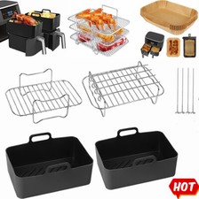 11PC Rectangle Air Fryer Rack
