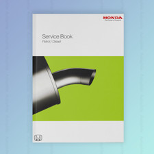 Honda Stepwagon Service History Book Blank For All Models