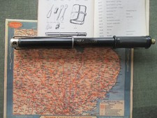 RARE BLUEMELS TRIUMPH 3TA TIGER CUB ETC - 12 INCH  MOTORCYCLE TYRE PUMP D296 .