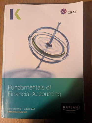 Cima ba3 text book - text, exam