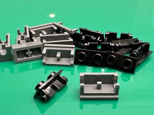 Lego hinge 1x2 base - hinge, from