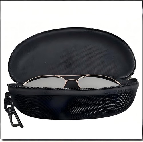 Portable zipper eye - eye, glasses