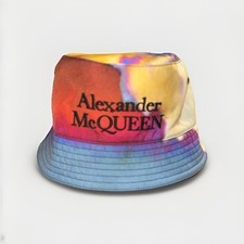 Alexander McQUEEN Luminous Flower Nylon Bucket Hat LARGE. Excellent Condition!