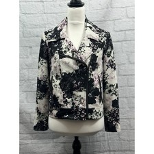 Kaliko Fabric Biker Jacket