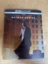 BATMAN BEGINS 4K UHD BLU RAY