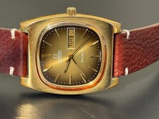 OMEGA Geneve Vintage 1970’s  Automatic Day Date  Watch ref 166.0188, 35.3 case.