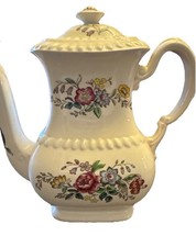 Copeland Spode “Romney” Teapot With Lid – England – Vintage Floral China – Rare