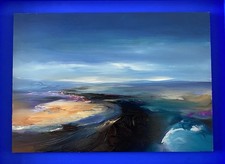 Original Abstract Oil Painting