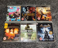Sony PS3 Game Bundle 6 Games