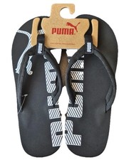 PUMA Unisex Black Epic Flip V2 Flip-Flop Size 7 ~ New With Tags & Free P&P 