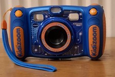 Vtech Kidizoom Duo Digital Camera For Kids, Blue/Orange, 5MP, 4x Digital Zoom