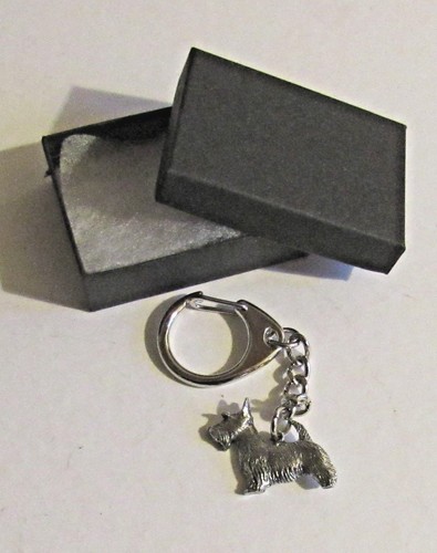 Keyring scottish terrier - f),