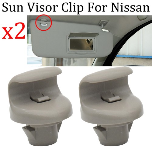 2pcs car sun - visor, hook