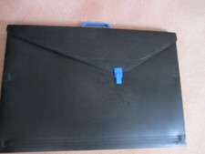 Black Polylite A2 Art Portfolio / Carry Case