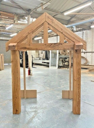 Solid oak porch made - porch, to