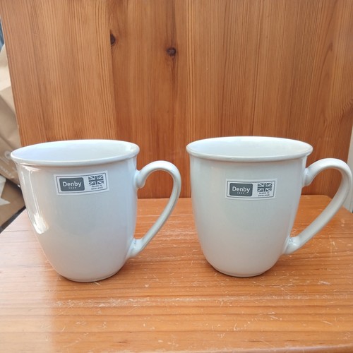 Denby intro soft grey mugs - denby, x