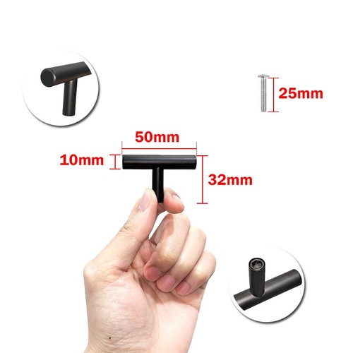 Kitchen cabinet bar - t, handle