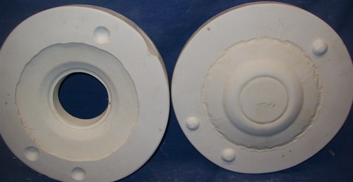 Ceramic mold molds deco - deco, saucer
