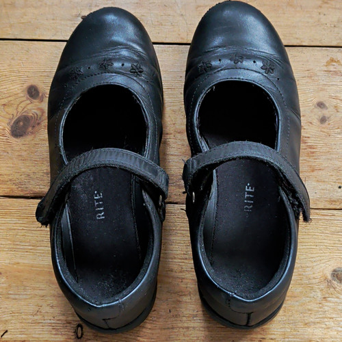 Startrite girls black leather - startrite,