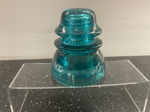 Hemingray glass insulator - hemingray,