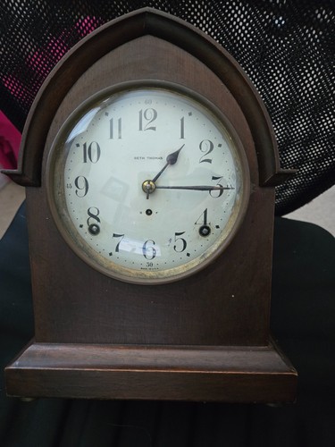 Seth thomas mantle clock al - thomas,