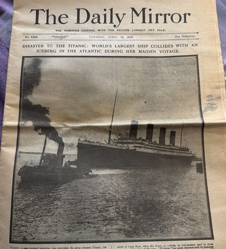 Titanic disaster the - the, daily