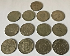 Crown coins churchill - coins,