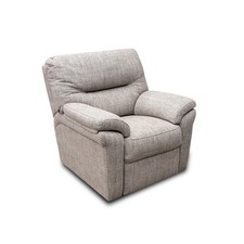 Furniture Village G Plan 'Seattle' Armchair A721 Sea Stone Woven Fabric Chair
