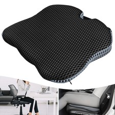 Memory Foam Car Seat Cushion For Driving Wedge Driver Booster Office Chair Pad