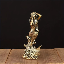 🧜Solid Brass Mermaid