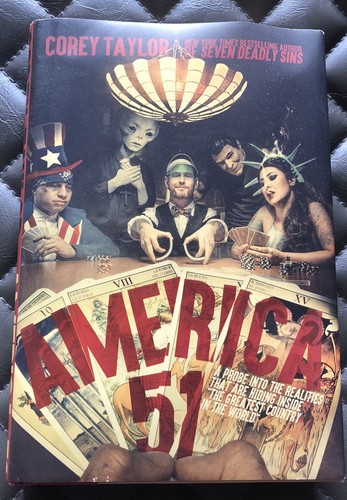 Corey taylor america signed - corey,