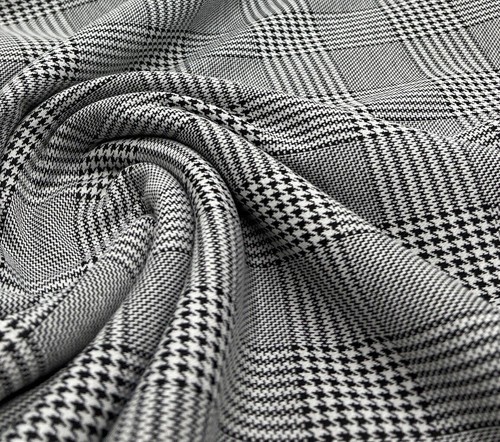 Grey black check - grey,