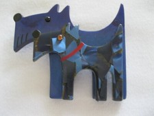 Double scotty terrier - double, pin