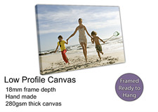 Large 30x20" Custom Photo Picture To Canvas Personalised Art Print Framed Gift