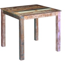 Dining Table Multicolor Solid
