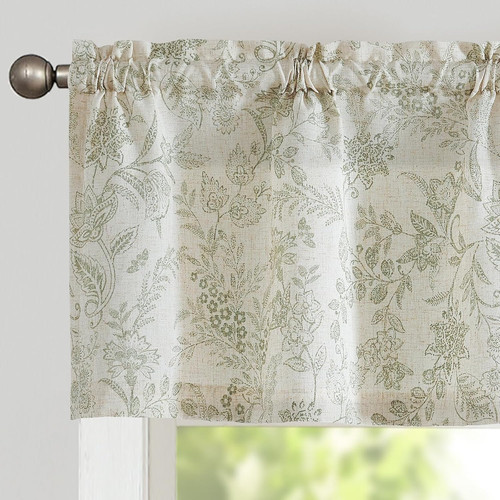 Floral kitchen curtains small - floral,