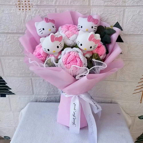 Hello kitty cartoon plush - hello,