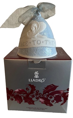 Lladro christmas bell - bell, “peace