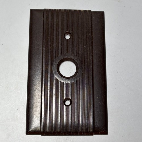 Bakelite gang cable cover - bakelite,