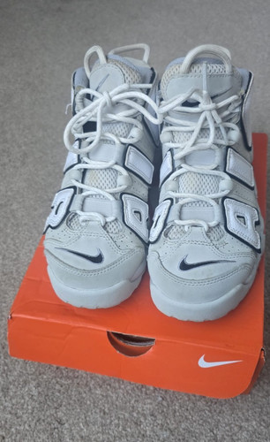 Nike air more - nike, grey