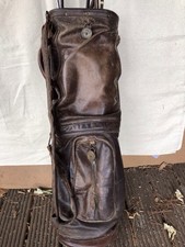 Antique Golf Bag And Clubs