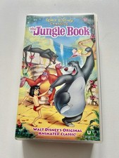 The Jungle Book VHS Video Walt